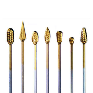 Buffalo Dental Gold Cap Burs, 1/4" Shank, 1/2" Head Lathe Burs
